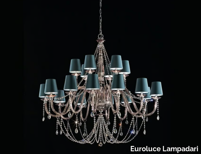 ARCOBALENO L12+6 - Chandelier with Swarovski® Crystals _ Euroluce Lampadari