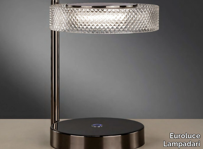 ECLISSI - LED aluminium table lamp _ Euroluce Lampadari