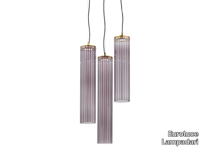 ITALA S3 - LED Borosilicate glass pendant lamp _ Euroluce Lampadari