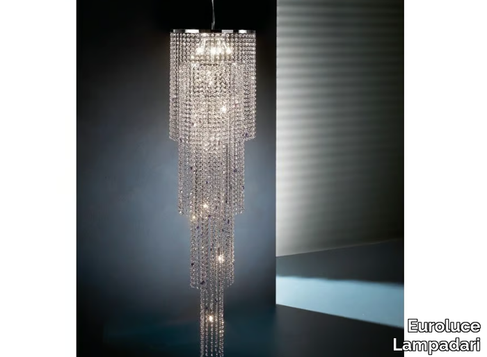 STARS S14 - Chandelier with crystals _ Euroluce Lampadari