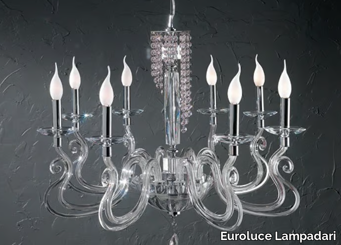 VENICE SUPERLUX L8 - Chandelier with Swarovski® Crystals _ Euroluce Lampadari