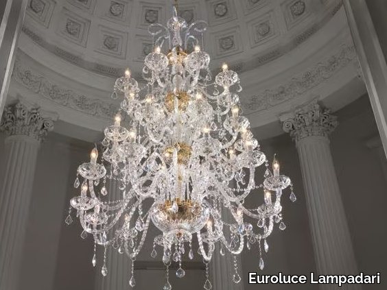 EPOCA L12+10+8 - Chandelier with Swarovski® Crystals _ Euroluce Lampadari