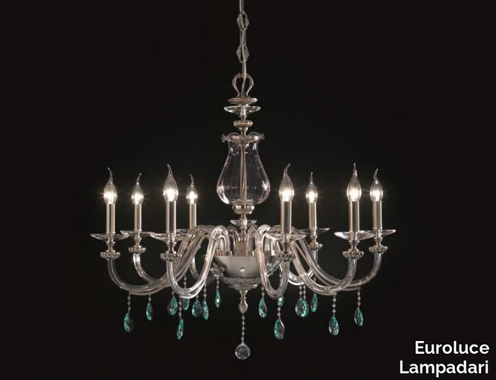 FLORA L8 - Chandelier with Swarovski® Crystals _ Euroluce Lampadari