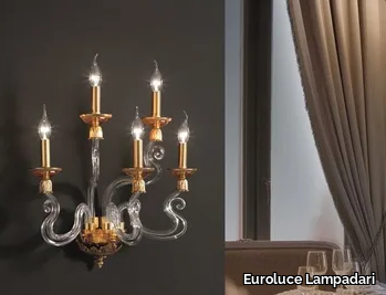 BAROCCO A5 - Wall light with Swarovski® crystals _ Euroluce Lampadari