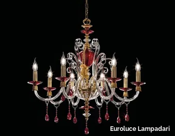 RUBINO ALICANTE L8 - Chandelier with Swarovski® Crystals _ Euroluce Lampadari