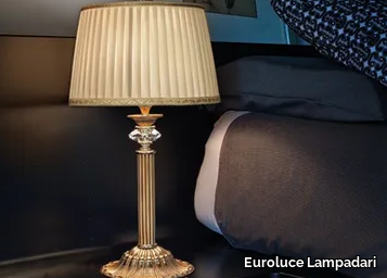 SIRIO LP1 - Table lamp with Swarovski® crystals _ Euroluce Lampadari