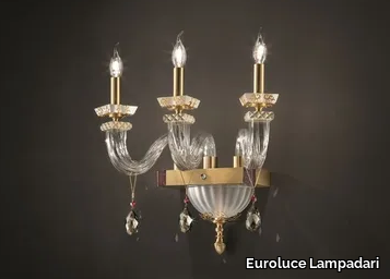 MUSEUM A3 - Wall light with Swarovski® crystals _ Euroluce Lampadari