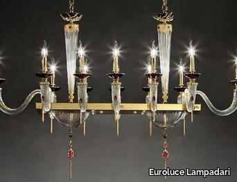 JULIENNE AXIS 12 - Chandelier with Swarovski® Crystals _ Euroluce Lampadari