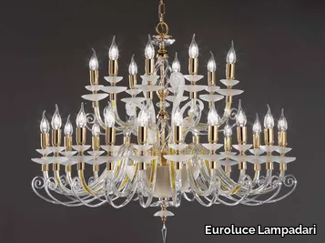 ALICANTE CHARM L16+8 - Crystal chandelier with Swarovski® Crystals _ Euroluce Lampadari