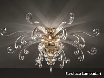 ALICANTE PL6 - Ceiling lamp with Swarovski® crystals _ Euroluce Lampadari