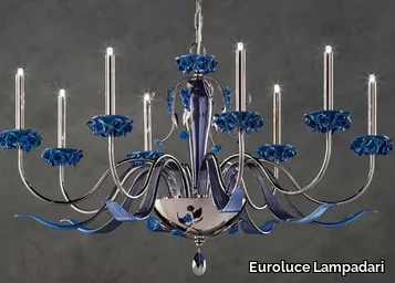 BORA L8 - Crystal chandelier with Swarovski® Crystals _ Euroluce Lampadari