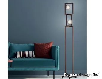 RHYTHM - Metal and pyrex floor lamp _ Euroluce Lampadari