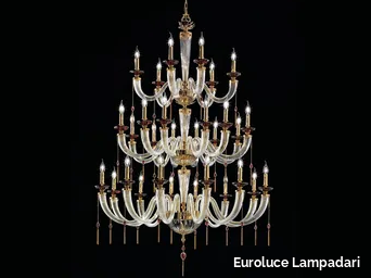 JULIENNE L12+12+6 - Chandelier with Swarovski® Crystals _ Euroluce Lampadari