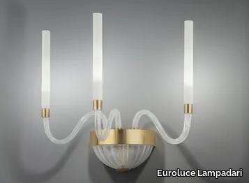 TYRA - Glass wall lamp _ Euroluce Lampadari
