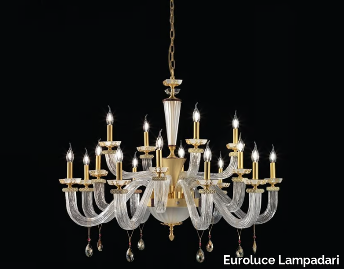 MUSEUM L8+4+4 - Chandelier with Swarovski® Crystals _ Euroluce Lampadari