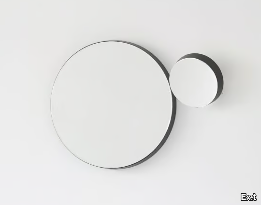 GRAVITY ROUND - Round wall-mounted bathroom mirror _ Ex.t