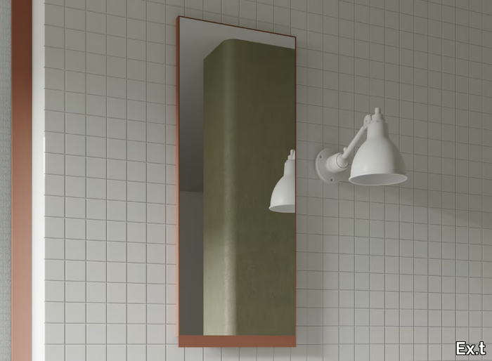 FRIEZE - Rectangular wall-mounted bathroom mirror _ Ex.t