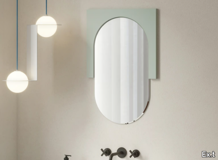 NOSTALGIA - Framed wall-mounted mirror _ Ex.t