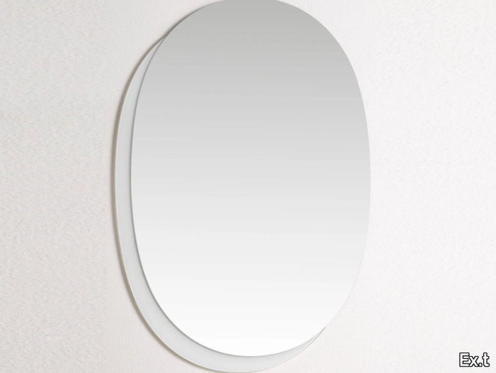 PLATEAU M - Oval wall-mounted bathroom mirror _ Ex.t