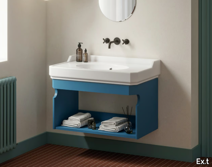 NOSTALGIA - Single wall-mounted vanity unit _ Ex.t