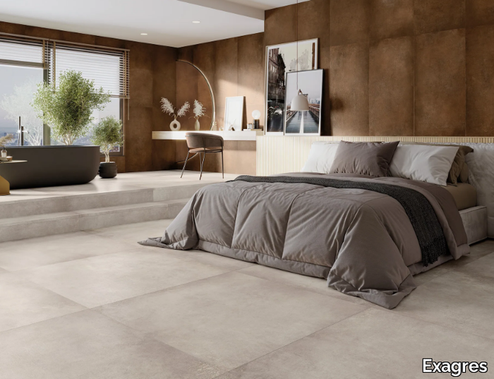 COSMOS VENUS - Porcelain stoneware wall/floor tiles with metal effect _ Exagres