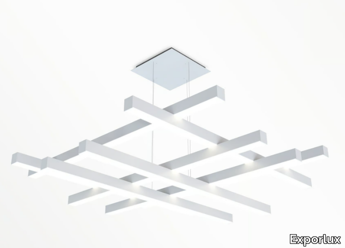 MIKADO TE SU - LED aluminium pendant lamp _ Exporlux