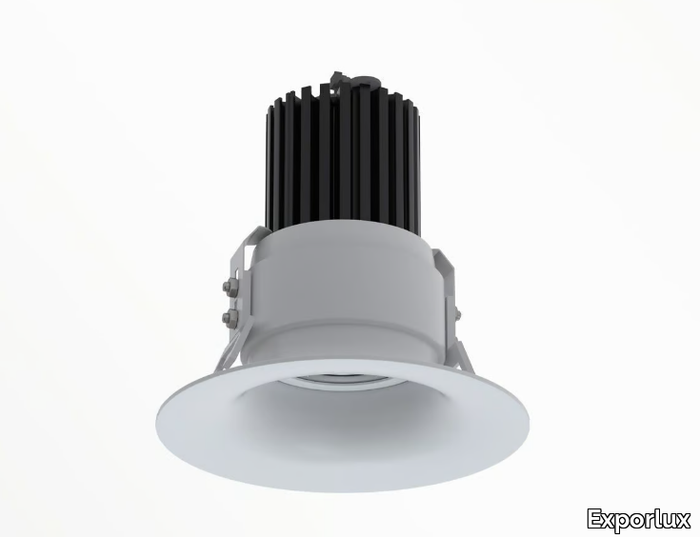 OUTSIDER EN - Round ceiling recessed aluminium spotlight _ Exporlux