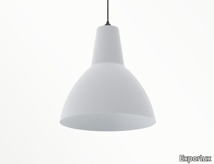 BIG SU - LED thermo lacquered aluminium pendant lamp _ Exporlux