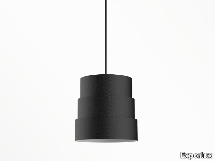 D. INÊS SU - Thermo lacquered aluminium pendant lamp _ Exporlux