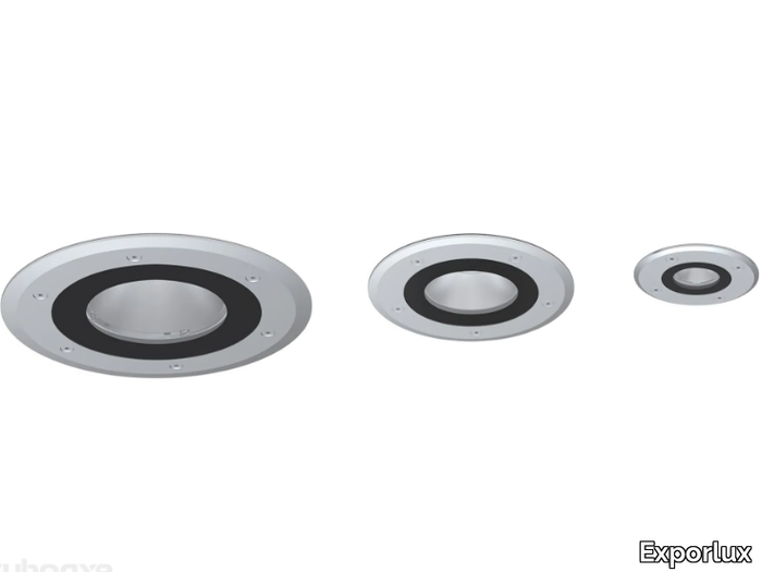 PISO TE EN - Recessed ceiling LED stainless steel Outdoor spotlight _ Exporlux