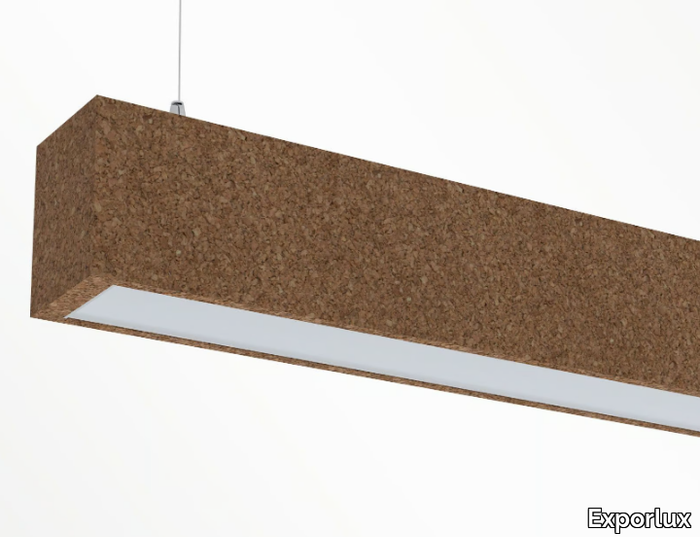 TRACE SU - LED cork pendant lamp _ Exporlux