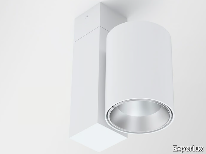 WHEEL TE SL - Ceiling LED extruded aluminium spotlight _ Exporlux