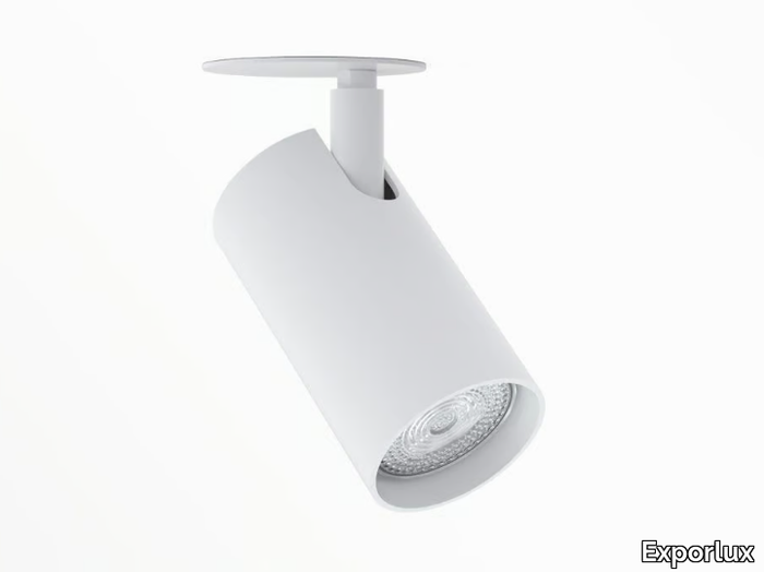 WHEEL TE SM - Semi-inset adjustable LED aluminium spotlight _ Exporlux