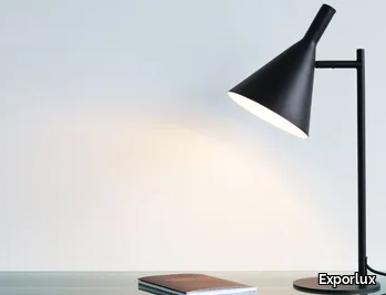 OZ SA - Adjustable thermo lacquered aluminium desk lamp _ Exporlux