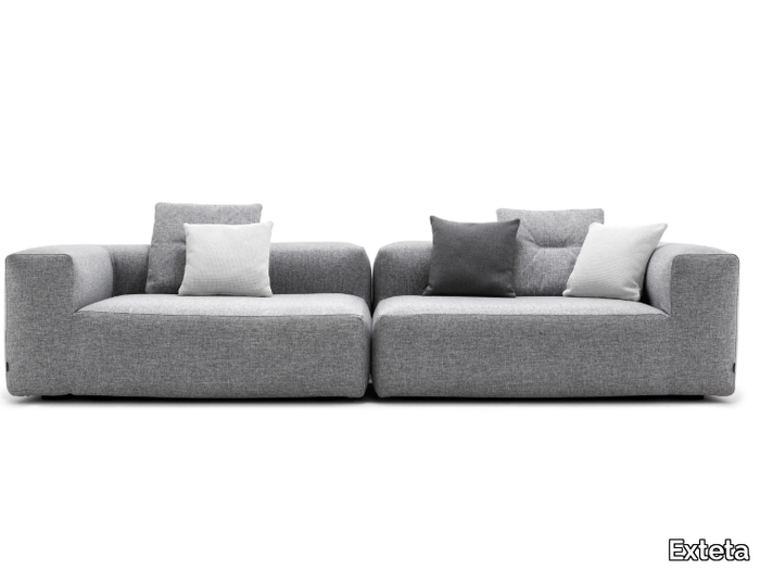 MONTECARLO LOUNGE - Modular sectional fabric garden sofa _ Exteta