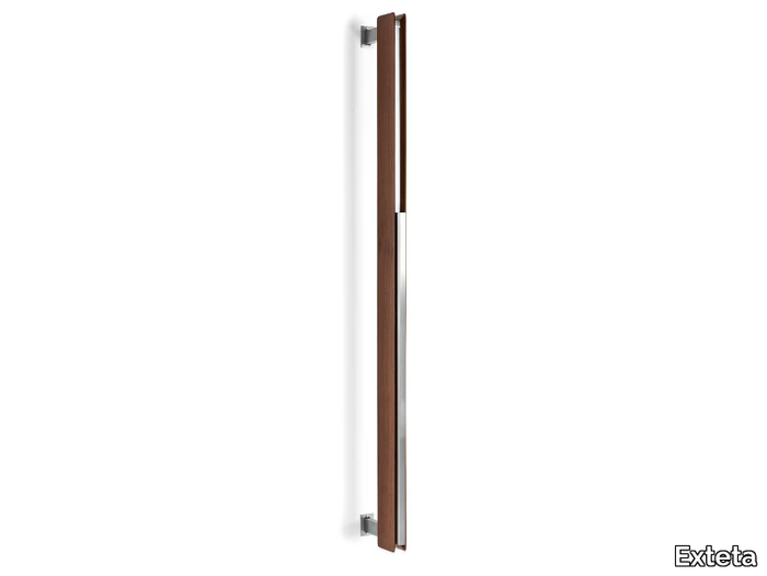 STECCA - Stainless steel and wood Outdoor wall Lamp _ Exteta