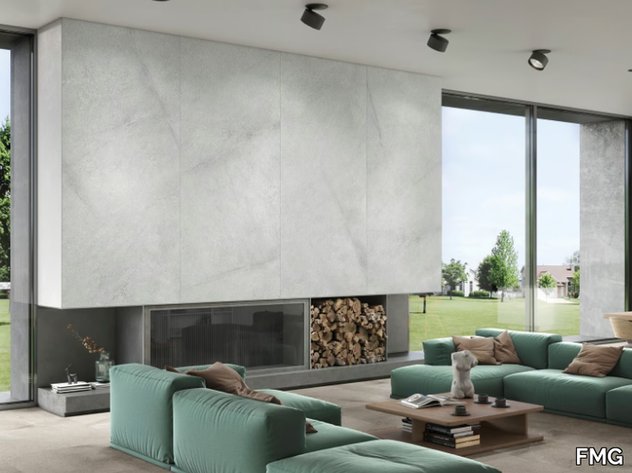 BLAST GREY - Porcelain stoneware wall tiles with stone effect _ FMG