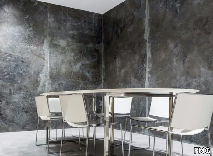 IRON BLACK - Porcelain stoneware wall/floor tiles with metal effect _ FMG