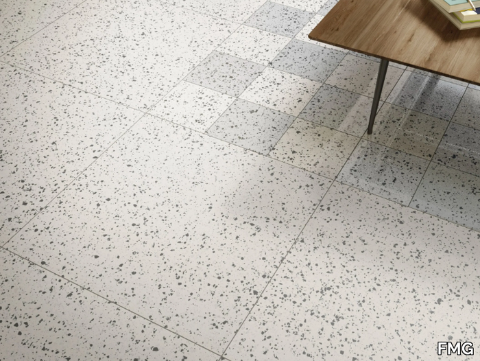 RIALTO WHITE - Porcelain stoneware wall/floor tiles with granite effect _ FMG