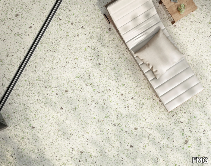 VENICE GREEN - Porcelain stoneware wall/floor tiles terrazzo effect _ FMG