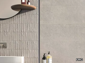 URBAN GREY ACTIVE - Antibacterial porcelain stoneware wall/floor tiles with concrete effect _ FMG