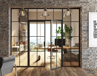 FACTORY TAYLOR-MADE - Hinged glass door _ FOA