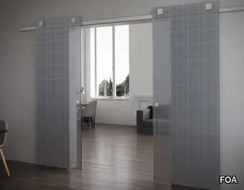 TEKNO 3 - Glass sliding door _ FOA