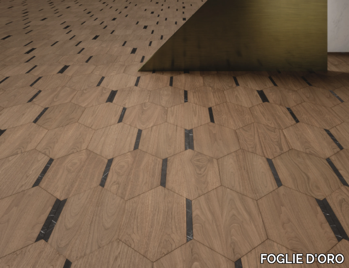 ALVEO - Wooden flooring _ FOGLIE D'ORO