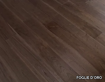 ENGINEERED WOOD PLANKS FLOOR CA' SELVA - Walnut flooring _ FOGLIE D'ORO