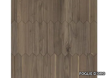 SPECIAL PANEL MATITA INSTALLATION 100 - Inlaid 3 layers wooden parquet _ FOGLIE D'ORO