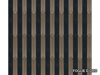 SPECIAL PANEL MATITA INSTALLATION 211 - Inlaid 3 layers wooden parquet _ FOGLIE D'ORO