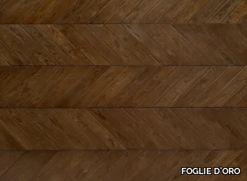 CHEVRON 45° FLOOR CA' MORELLI - Oak flooring _ FOGLIE D'ORO