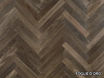 HERRINGBONE 90° FLOOR CA' CORNER - Oak flooring _ FOGLIE D'ORO