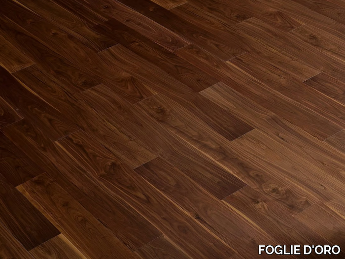 ENGINEERED WOOD PLANKS CA' SETTE SOFT - Walnut flooring _ FOGLIE D'ORO